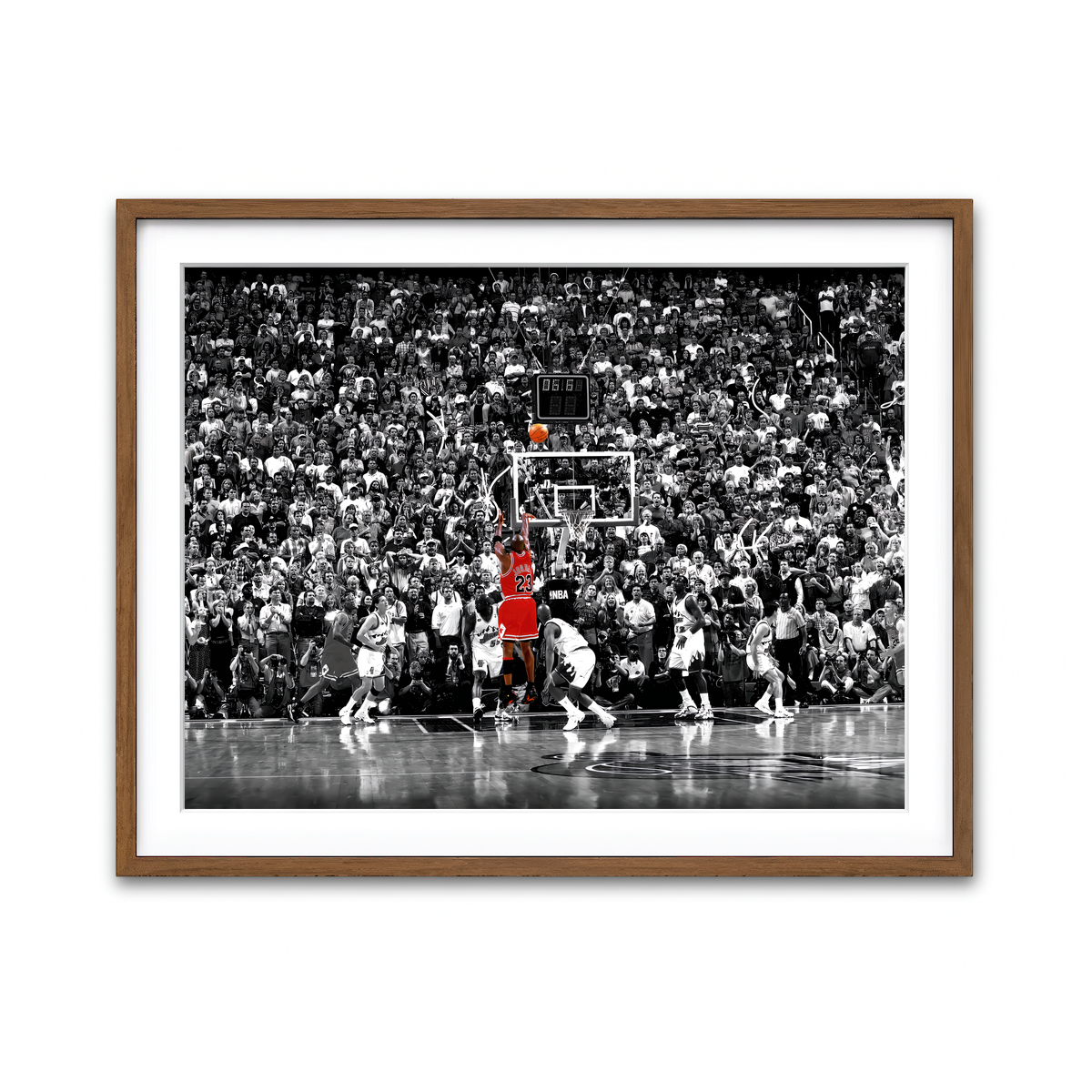 MJ '98 Finals Game Winner Wall Art