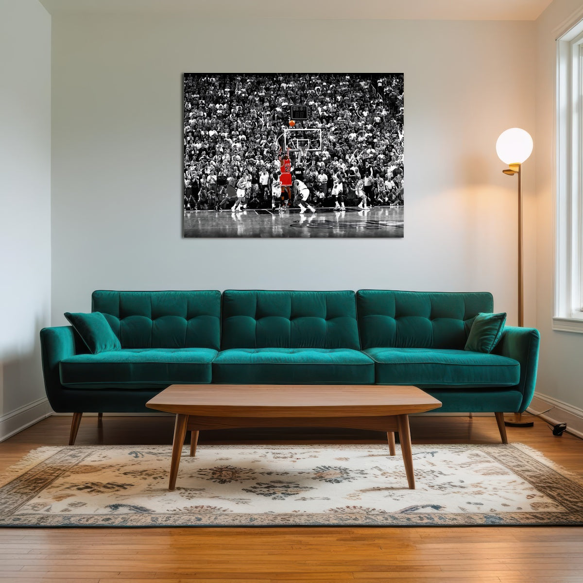 MJ '98 Finals Game Winner Wall Art