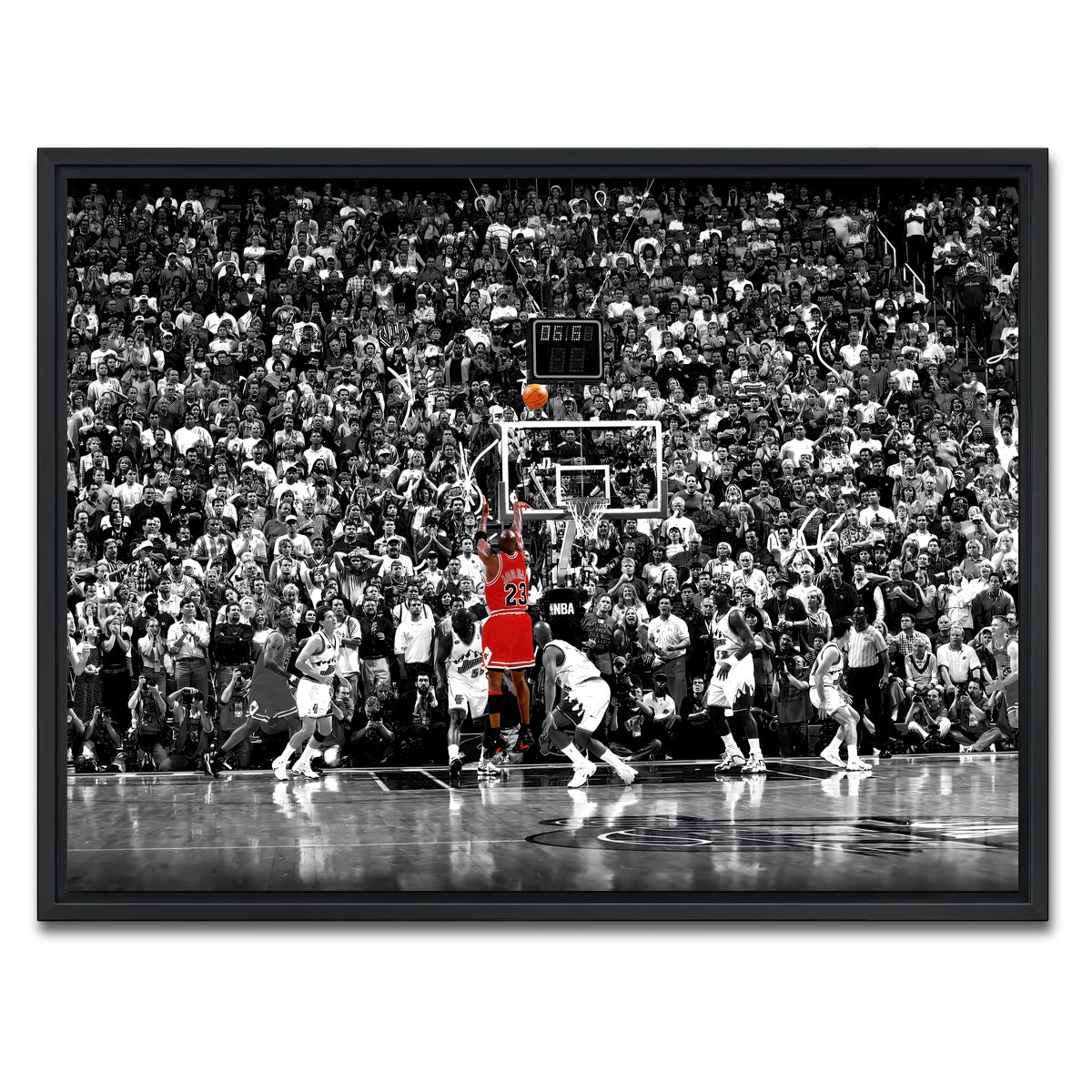 MJ '98 Finals Game Winner Wall Art