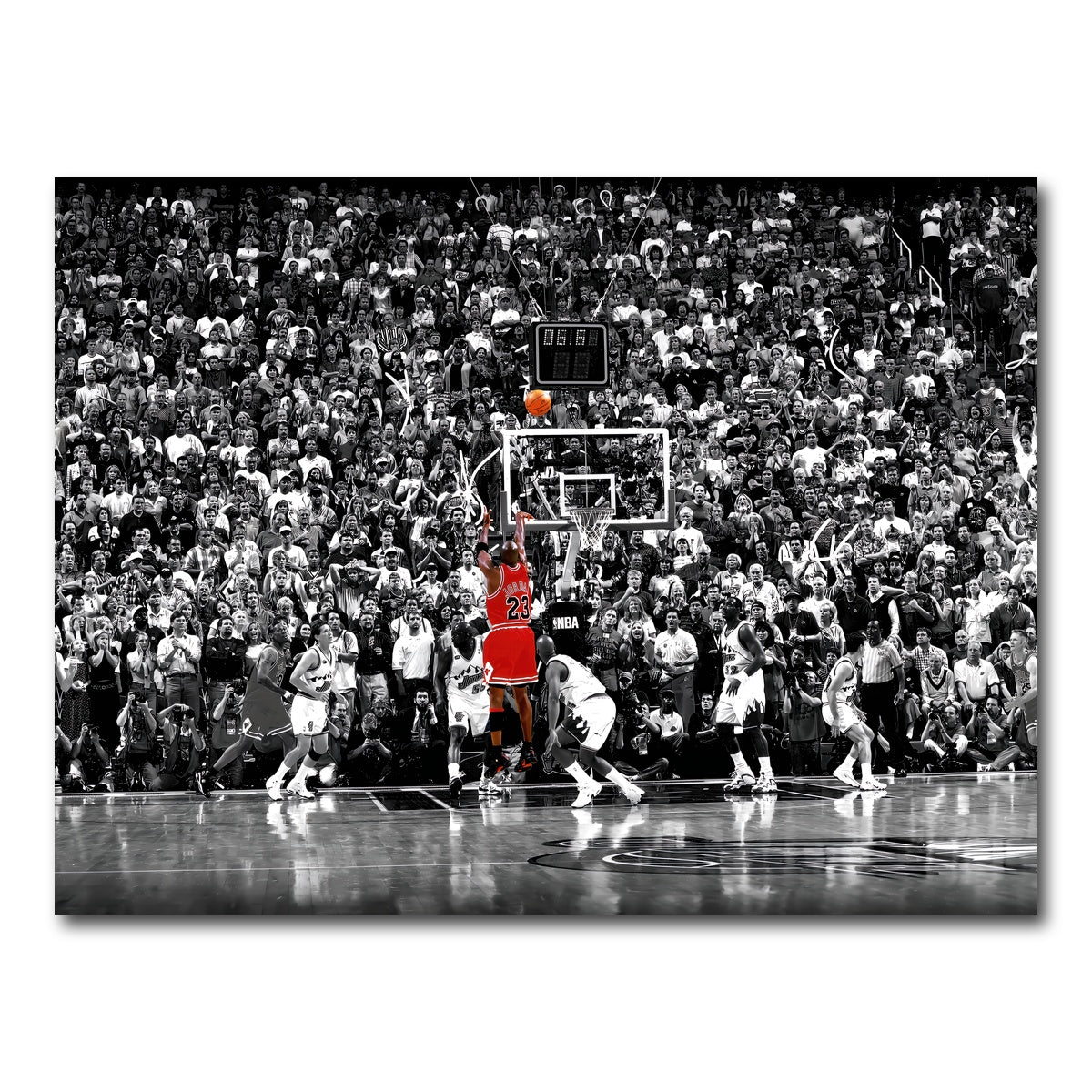 MJ '98 Finals Game Winner Wall Art