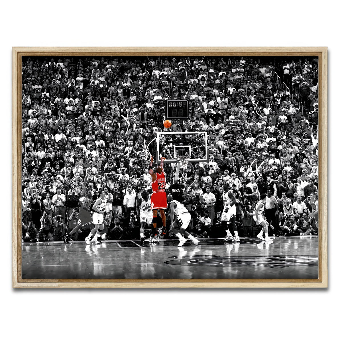 MJ '98 Finals Game Winner Wall Art