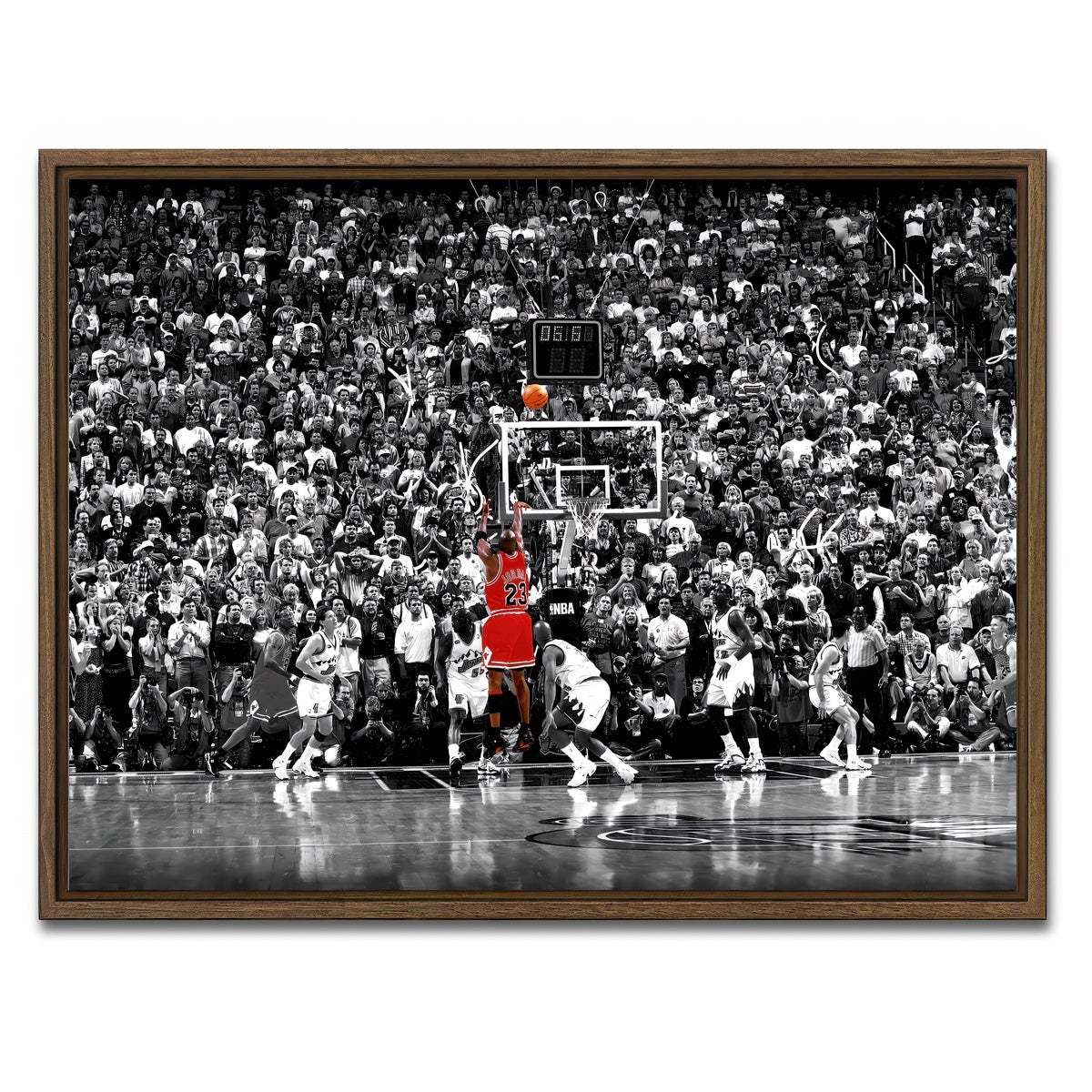 MJ '98 Finals Game Winner Wall Art