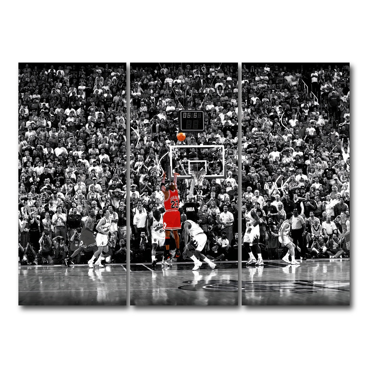 MJ '98 Finals Game Winner Wall Art