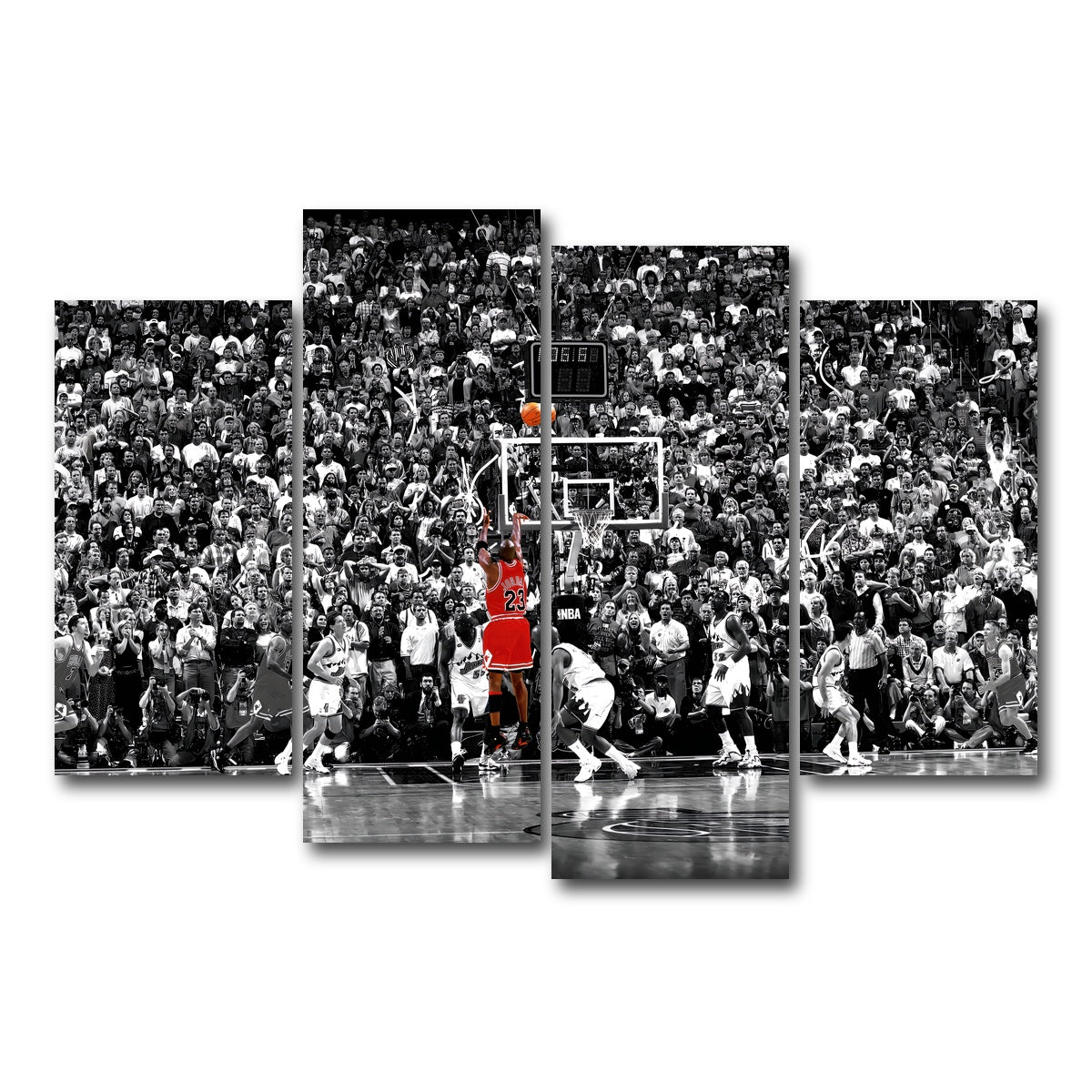 MJ '98 Finals Game Winner Wall Art