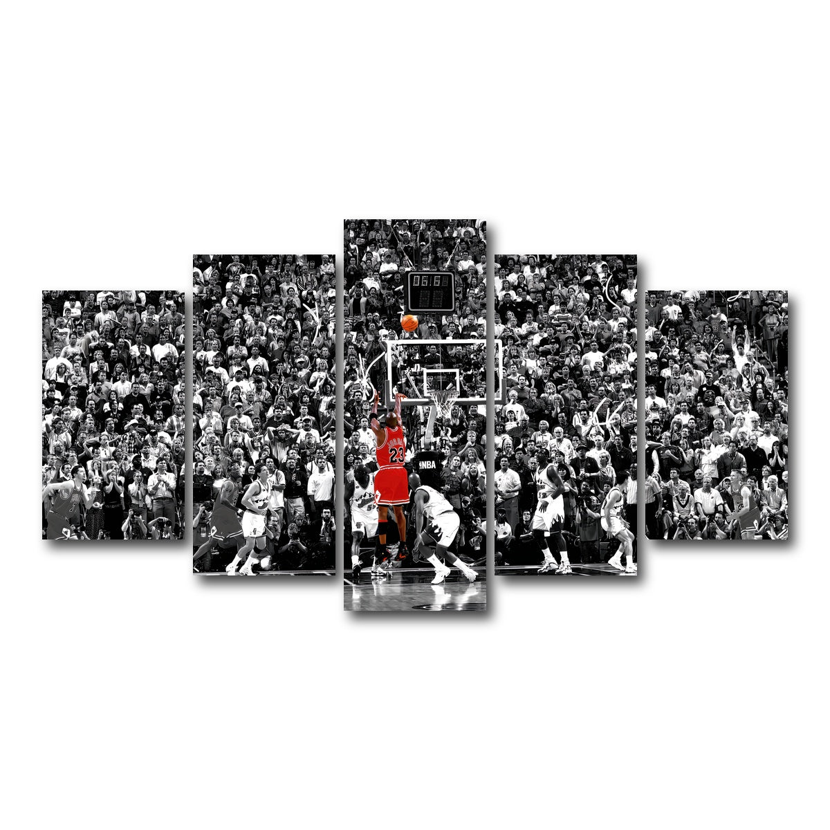 MJ '98 Finals Game Winner Wall Art
