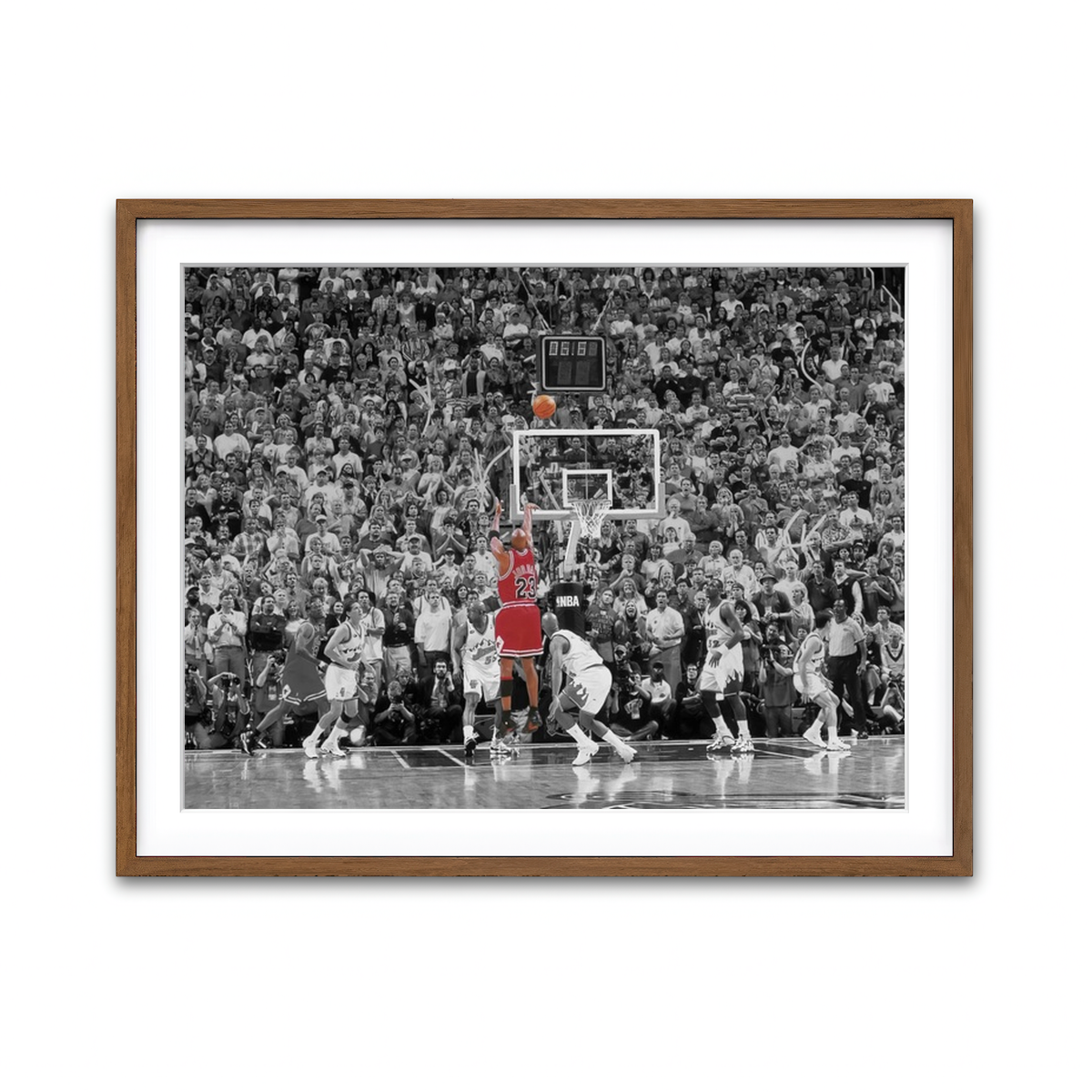 Framed Print 4x3 Walnut