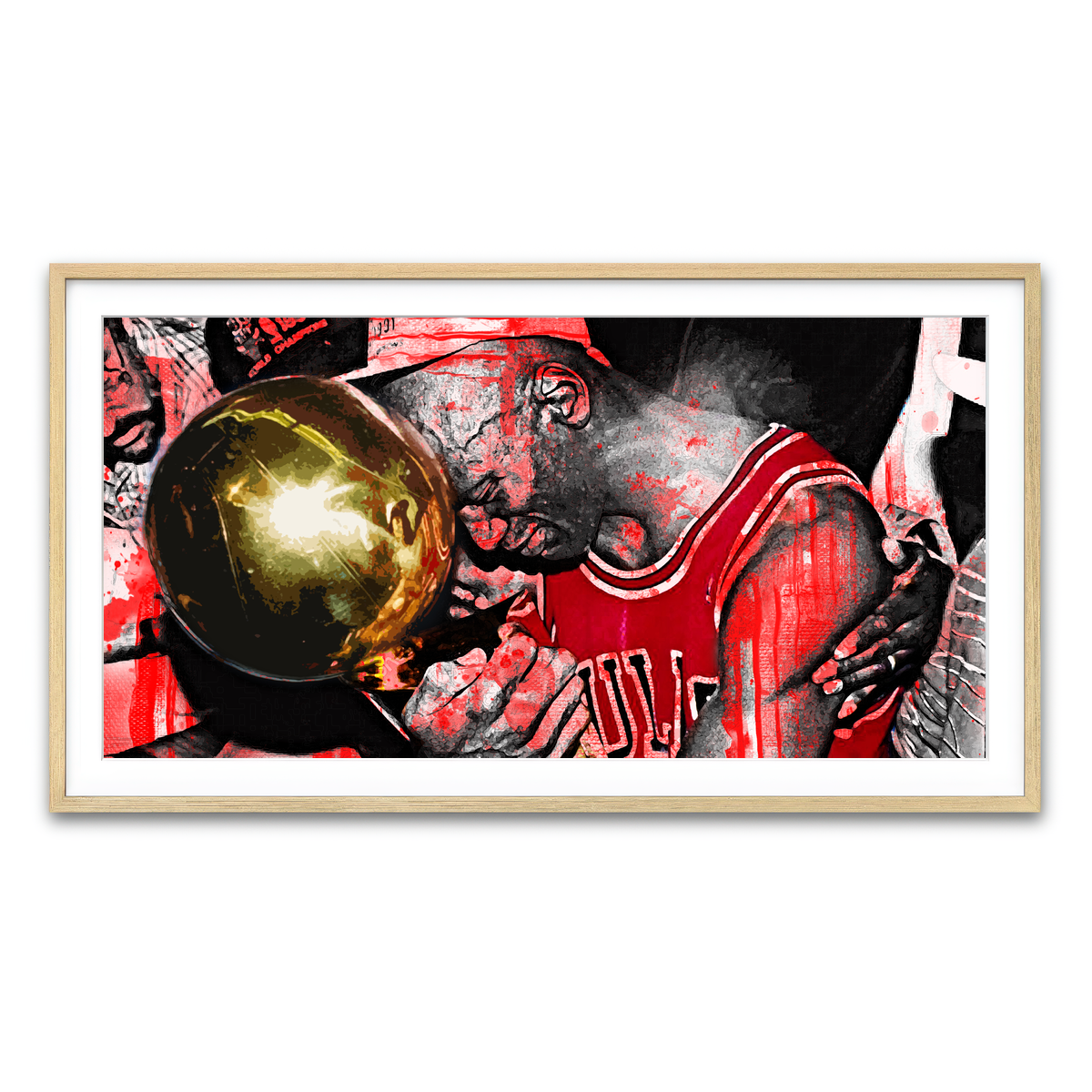 Framed Print 2x1 Natural