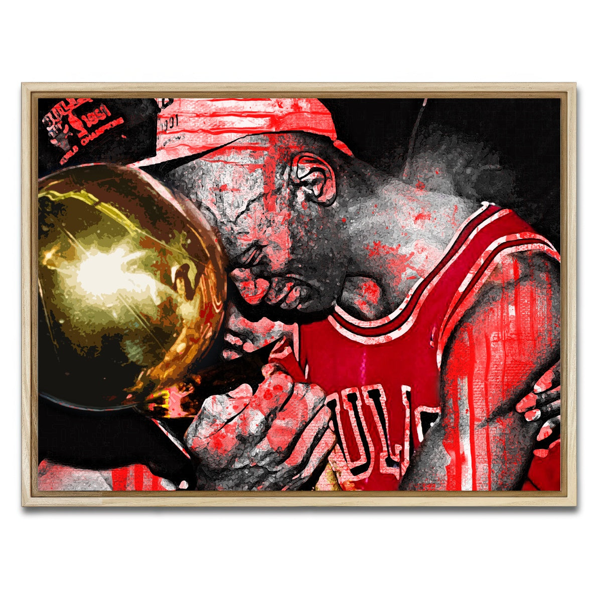 AUTO-MOCKUP WHITE | MJ Trophy | 1 Piece | Natural Framed Canvas | group=4x3