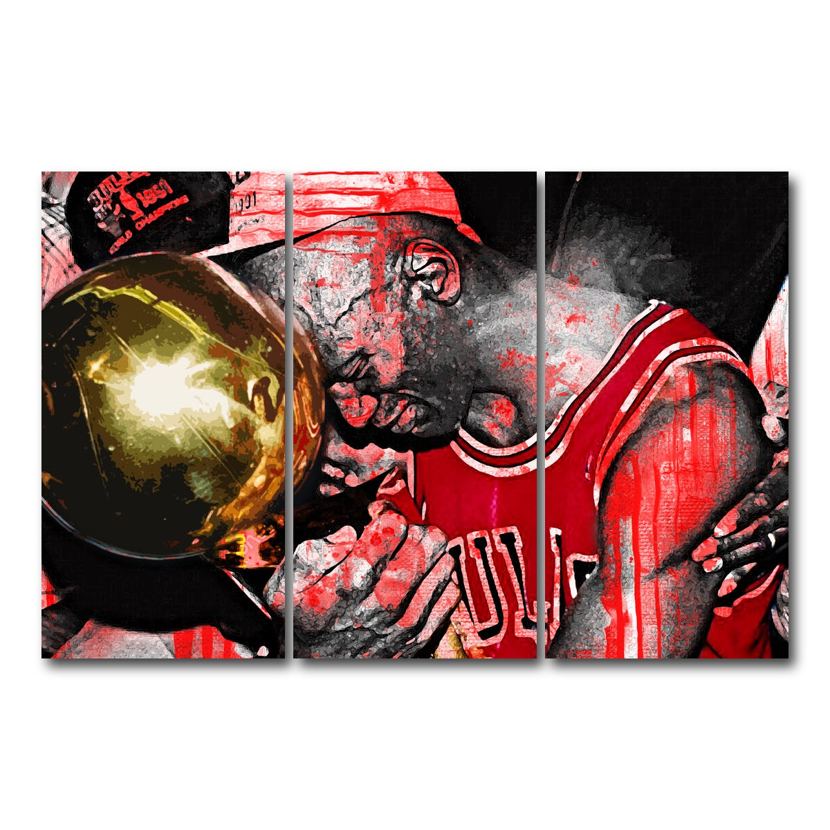 AUTO-MOCKUP WHITE | MJ Trophy | 3 Piece | Gallery Wrap Canvas | group=12x24