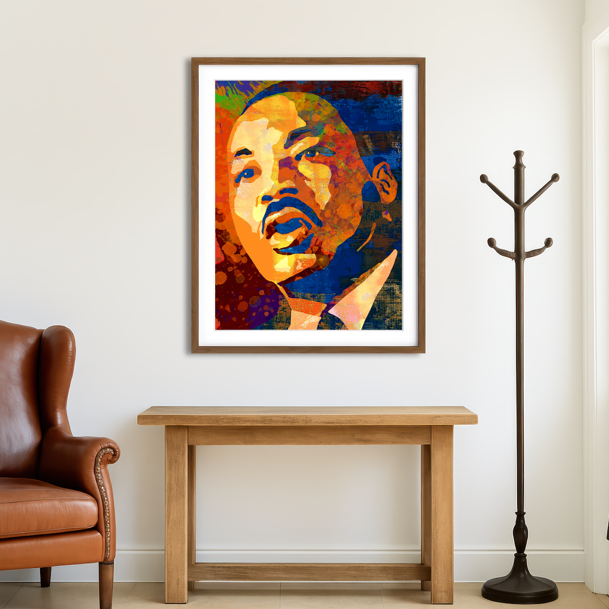 AUTO-MOCKUP ROOM | MLK Wall Art