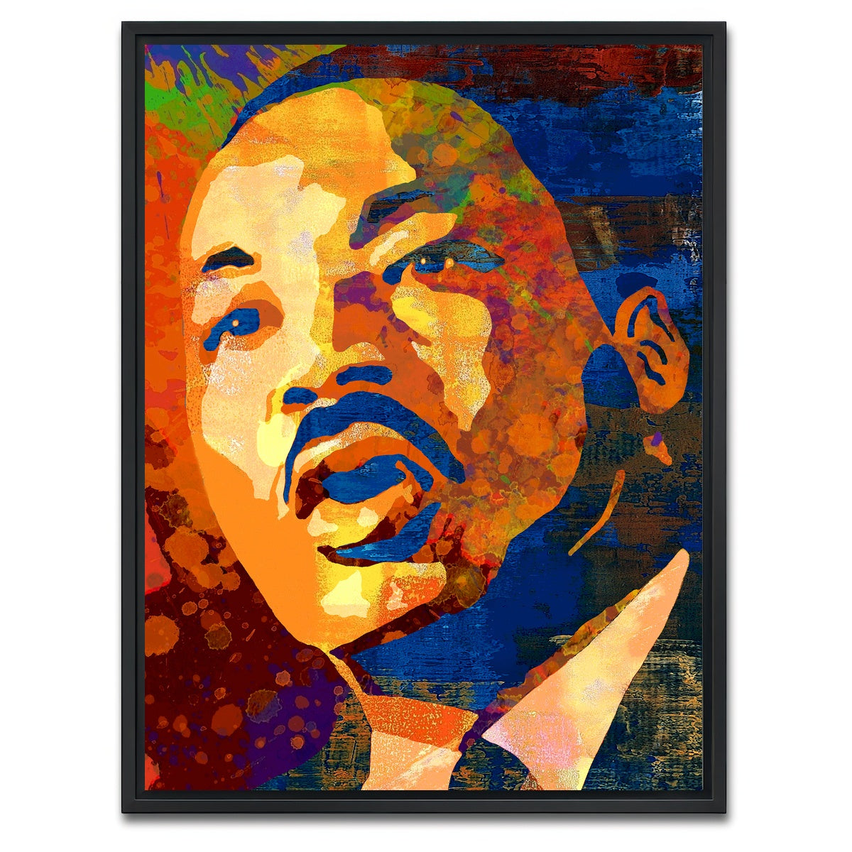 AUTO-MOCKUP WHITE | MLK | 1 Piece | Black Framed Canvas | group=3x4