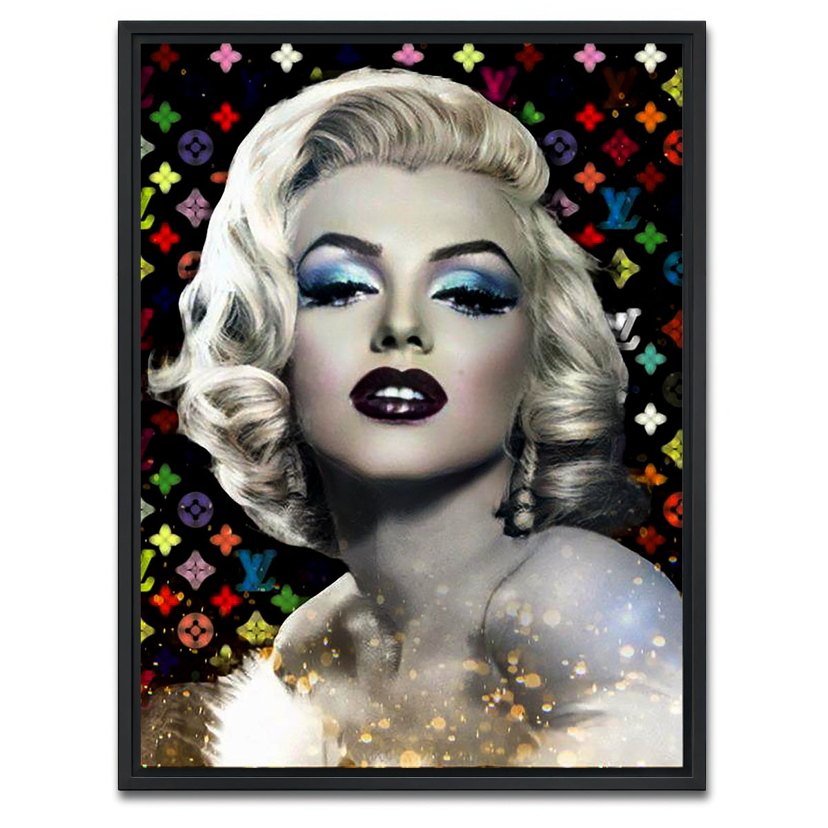 AUTO-MOCKUP WHITE | MM LV | 1 Piece | Black Framed Canvas | group=3x4