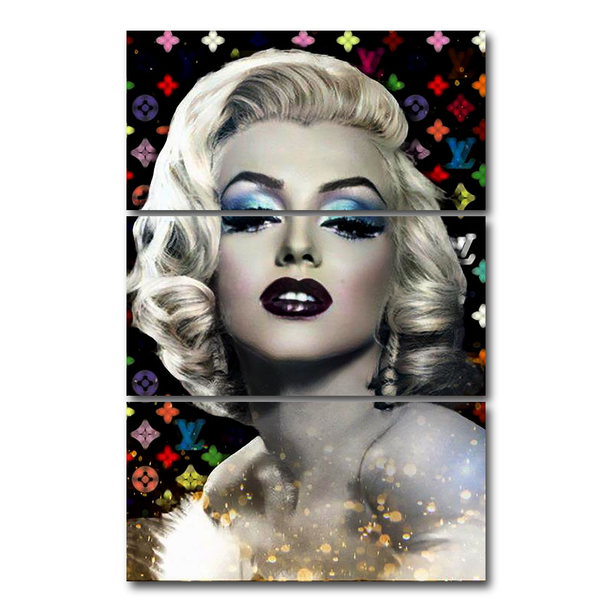 AUTO-MOCKUP WHITE | MM LV | 3 Piece | Gallery Wrap Canvas | group=12x24_stacked