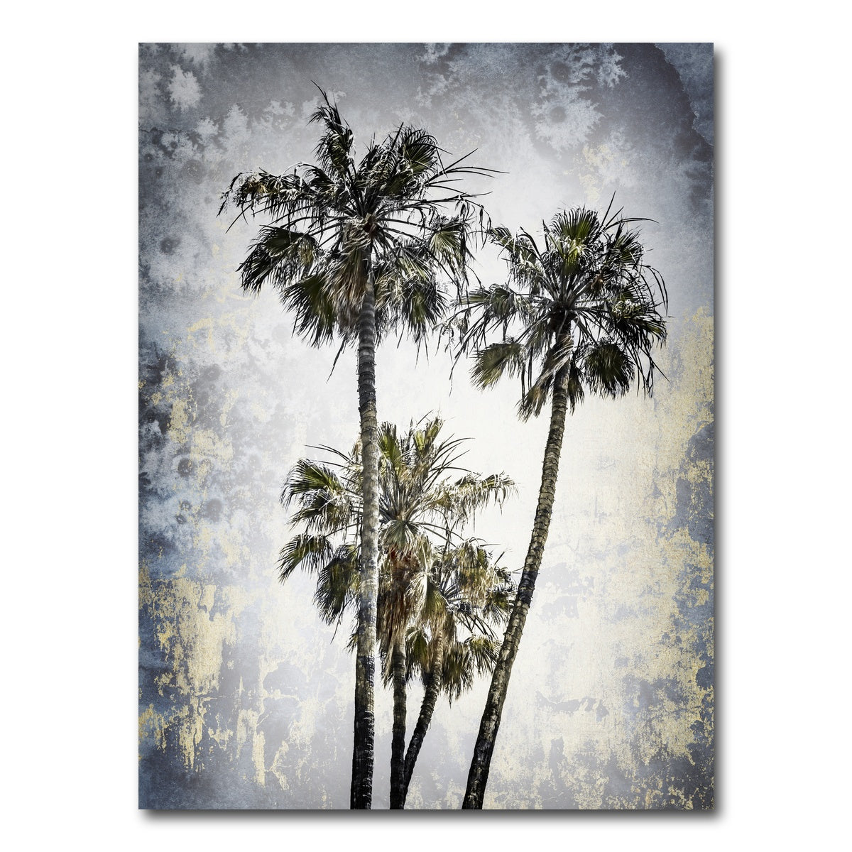 AUTO-MOCKUP WHITE | MODERN ART Lovely Palm Trees | 1 Piece | Gallery Wrap Canvas | group=3x4