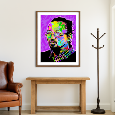 AUTO-MOCKUP ROOM | Murakami Wall Art