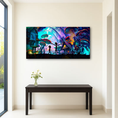 AUTO-MOCKUP ROOM | MUSHROOM WORLD RICK AND MORTY