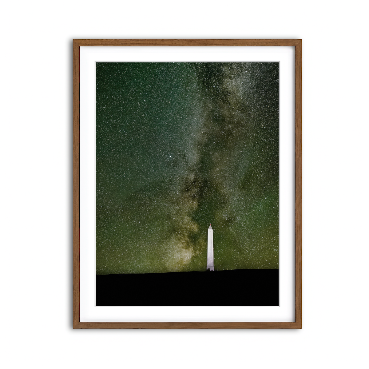 Framed Print 3x4 Walnut