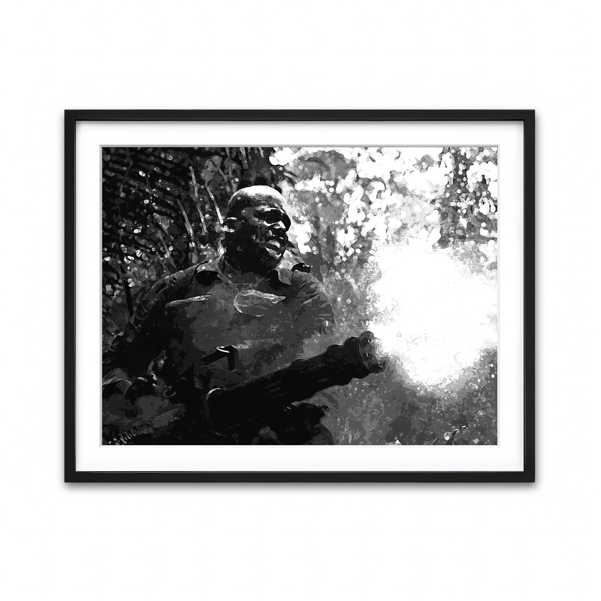 Framed Print 4x3 Black