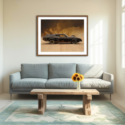 AUTO-MOCKUP ROOM | Mad Max Falcon Wall Art