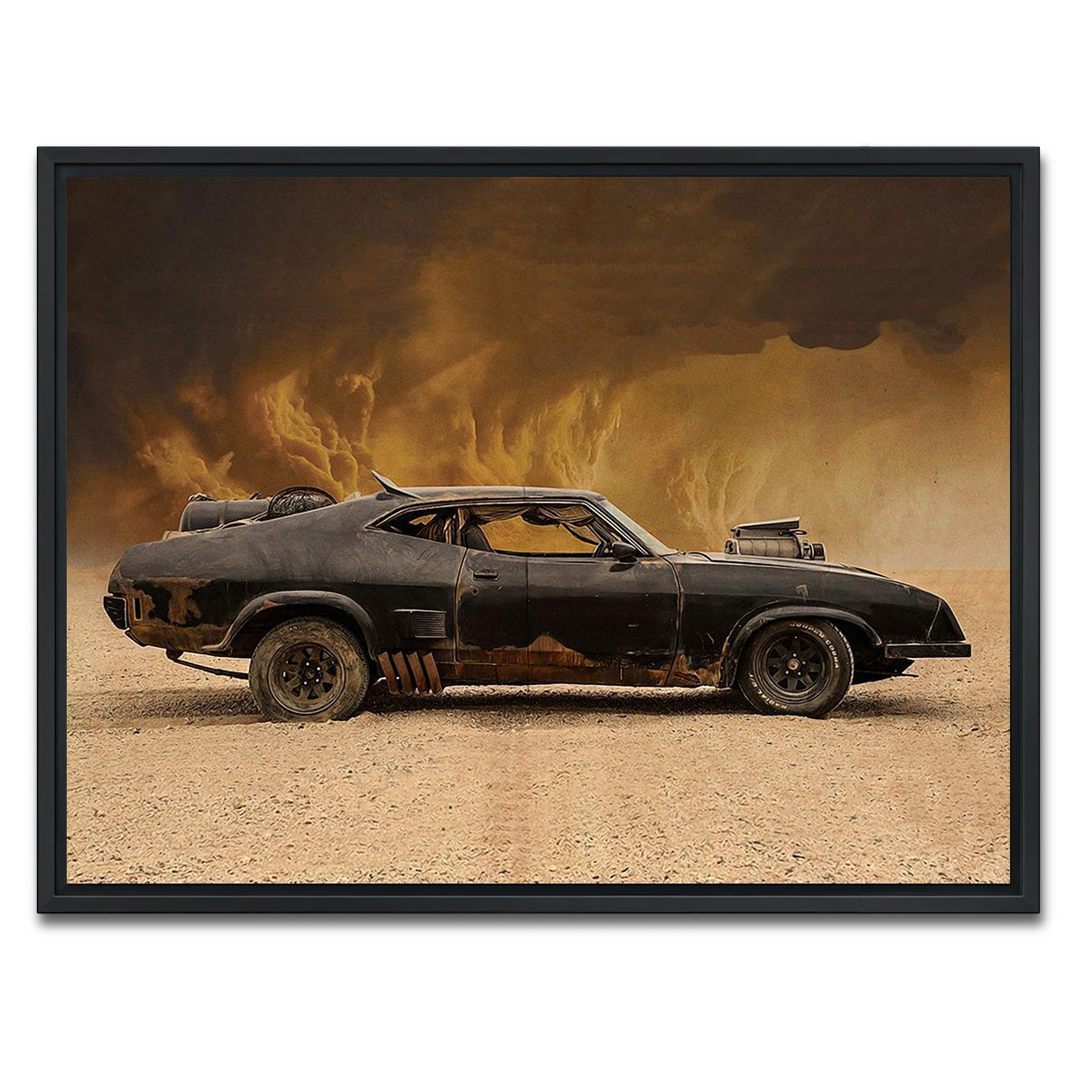 AUTO-MOCKUP WHITE | Mad Max Falcon | 1 Piece | Black Framed Canvas | group=4x3