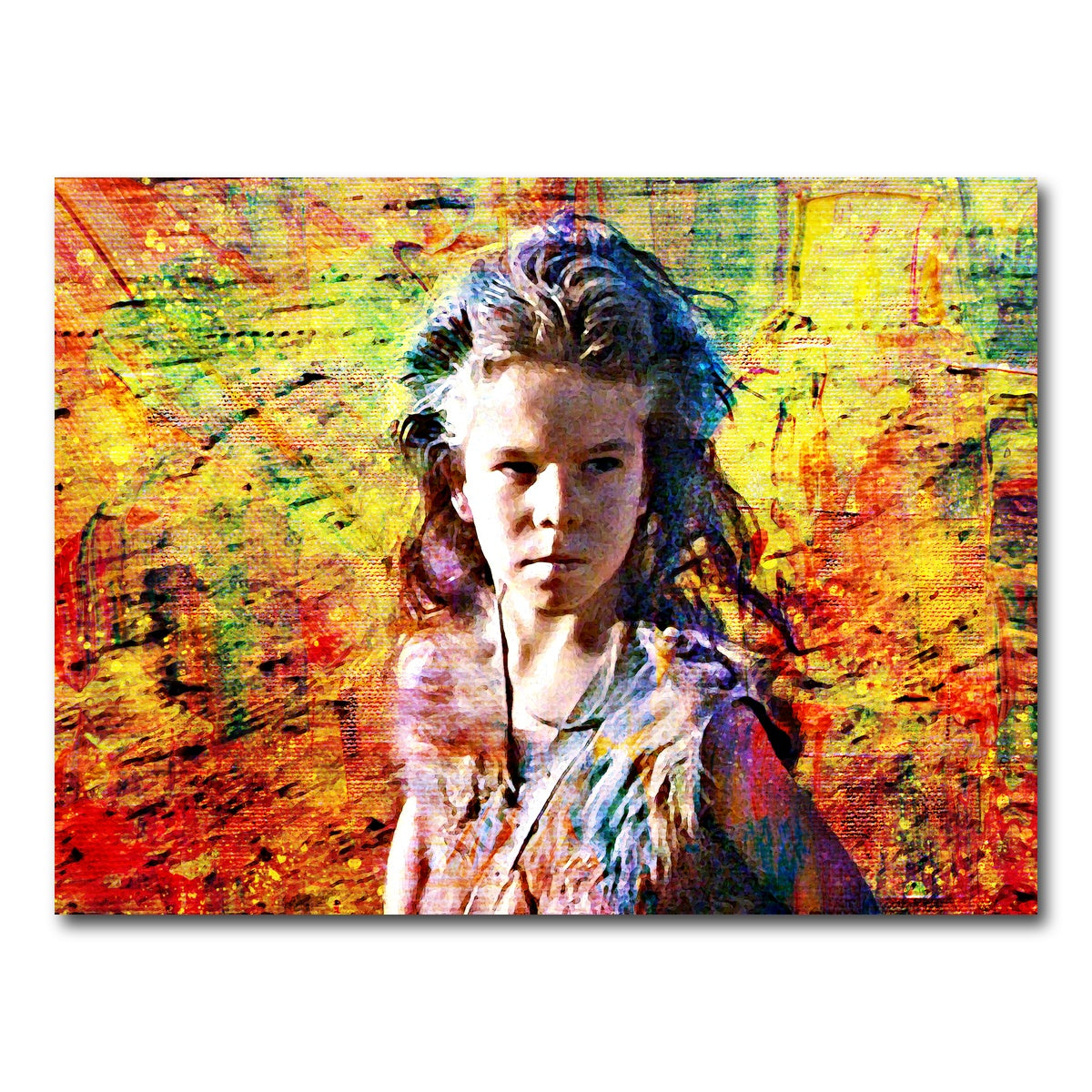 AUTO-MOCKUP WHITE | Mad Max Feral Child | 1 Piece | Gallery Wrap Canvas | group=4x3