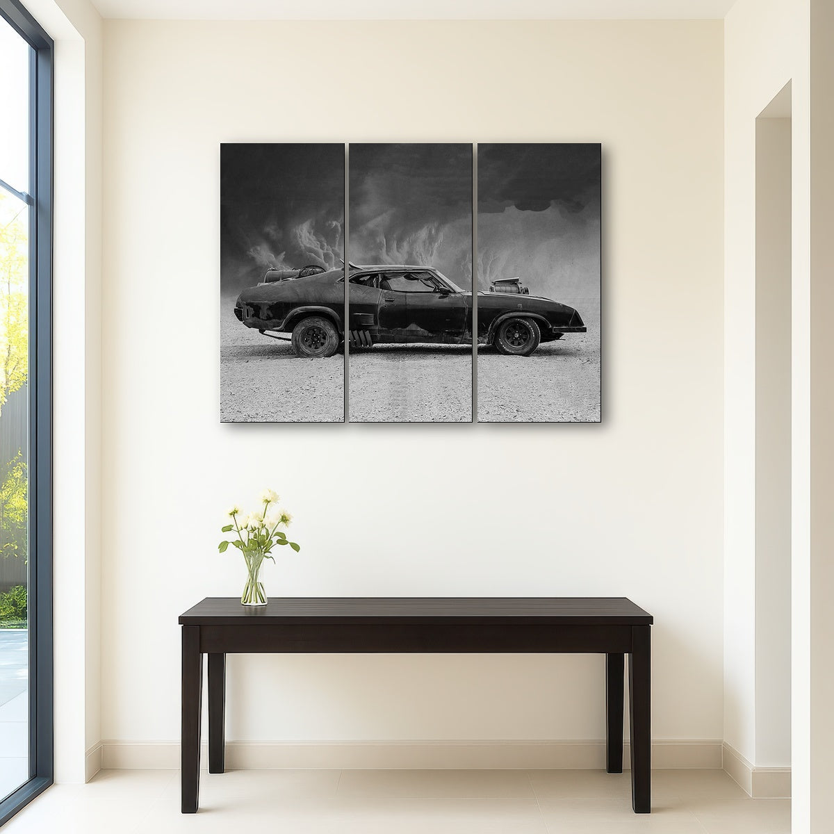 AUTO-MOCKUP ROOM | Mad Max Interceptor Grayscale