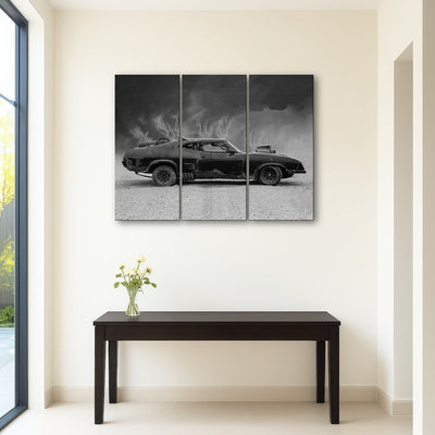 AUTO-MOCKUP ROOM | Mad Max Interceptor Grayscale