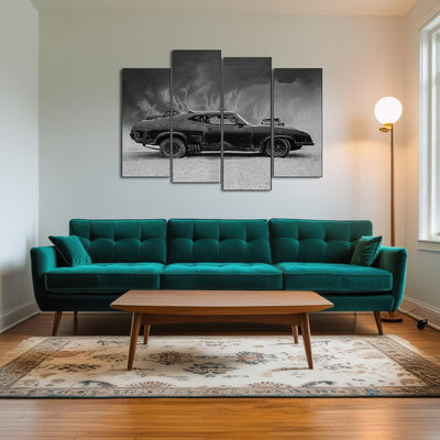 AUTO-MOCKUP ROOM | Mad Max Interceptor Grayscale