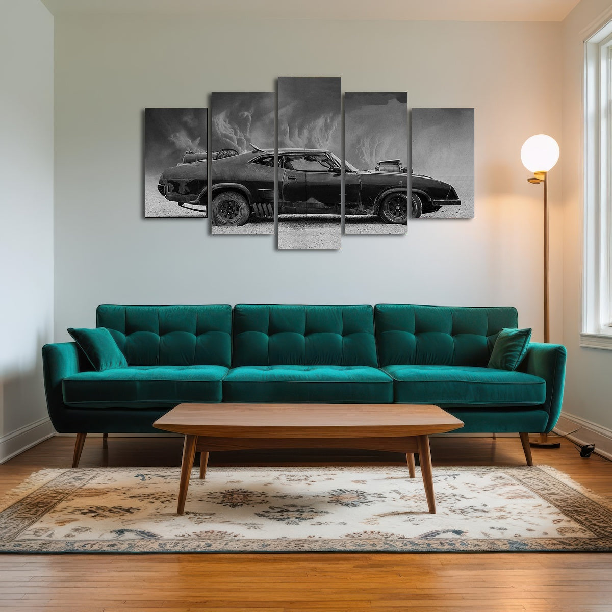 AUTO-MOCKUP ROOM | Mad Max Interceptor Grayscale