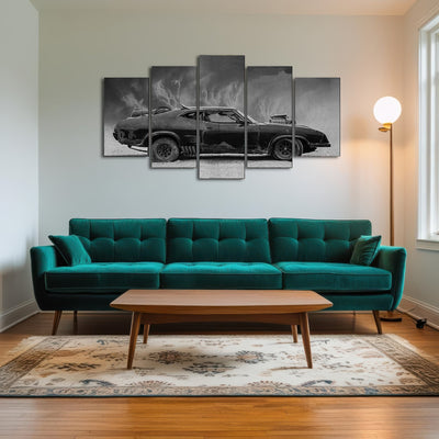 AUTO-MOCKUP ROOM | Mad Max Interceptor Grayscale