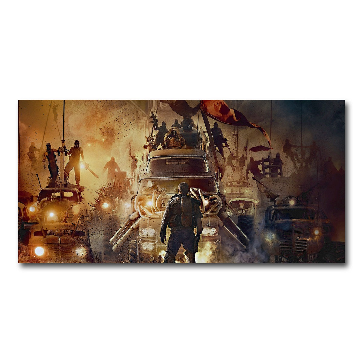 AUTO-MOCKUP WHITE | Mad Max Posse | 1 Piece | Gallery Wrap Canvas | group=2x1