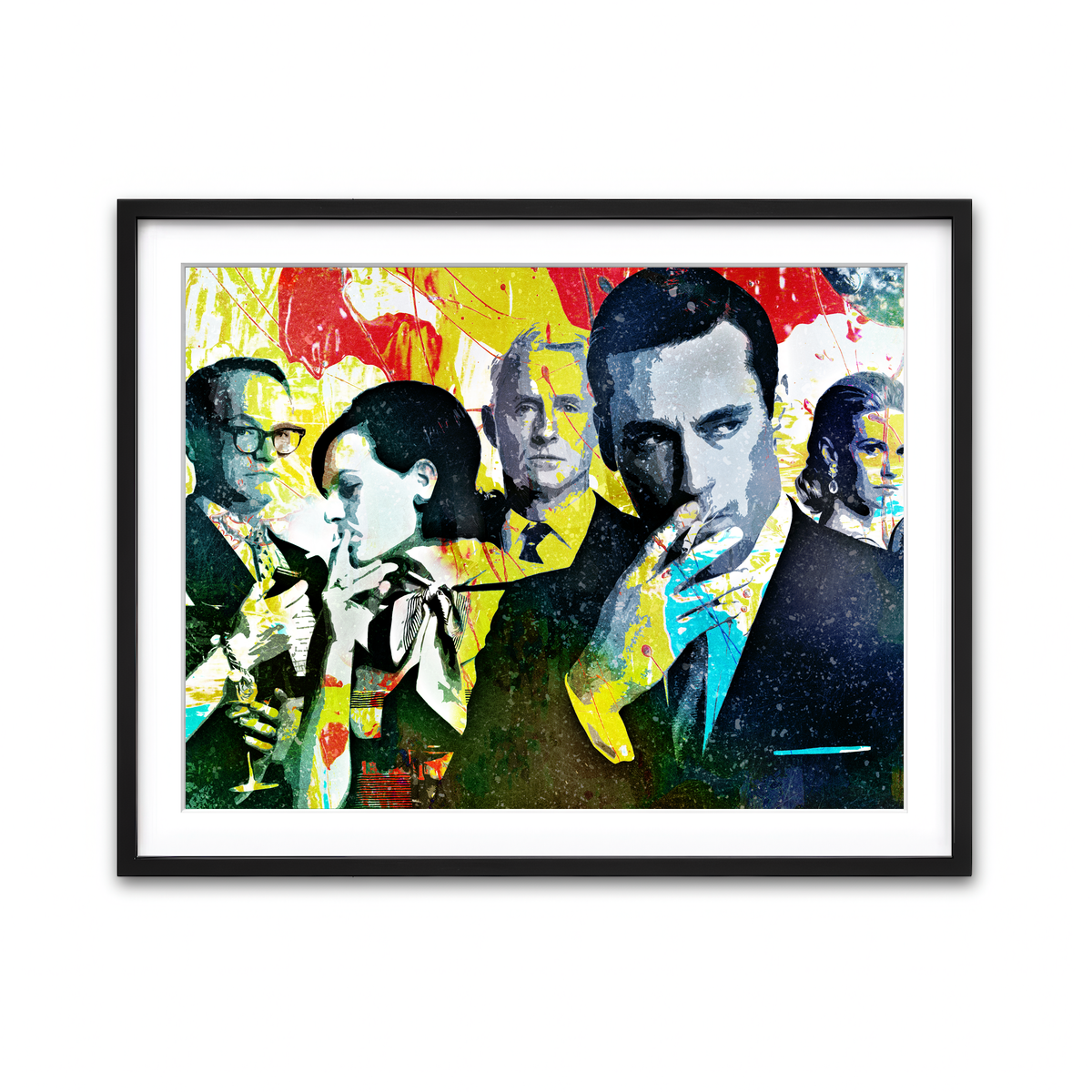 Framed Print 4x3 Black