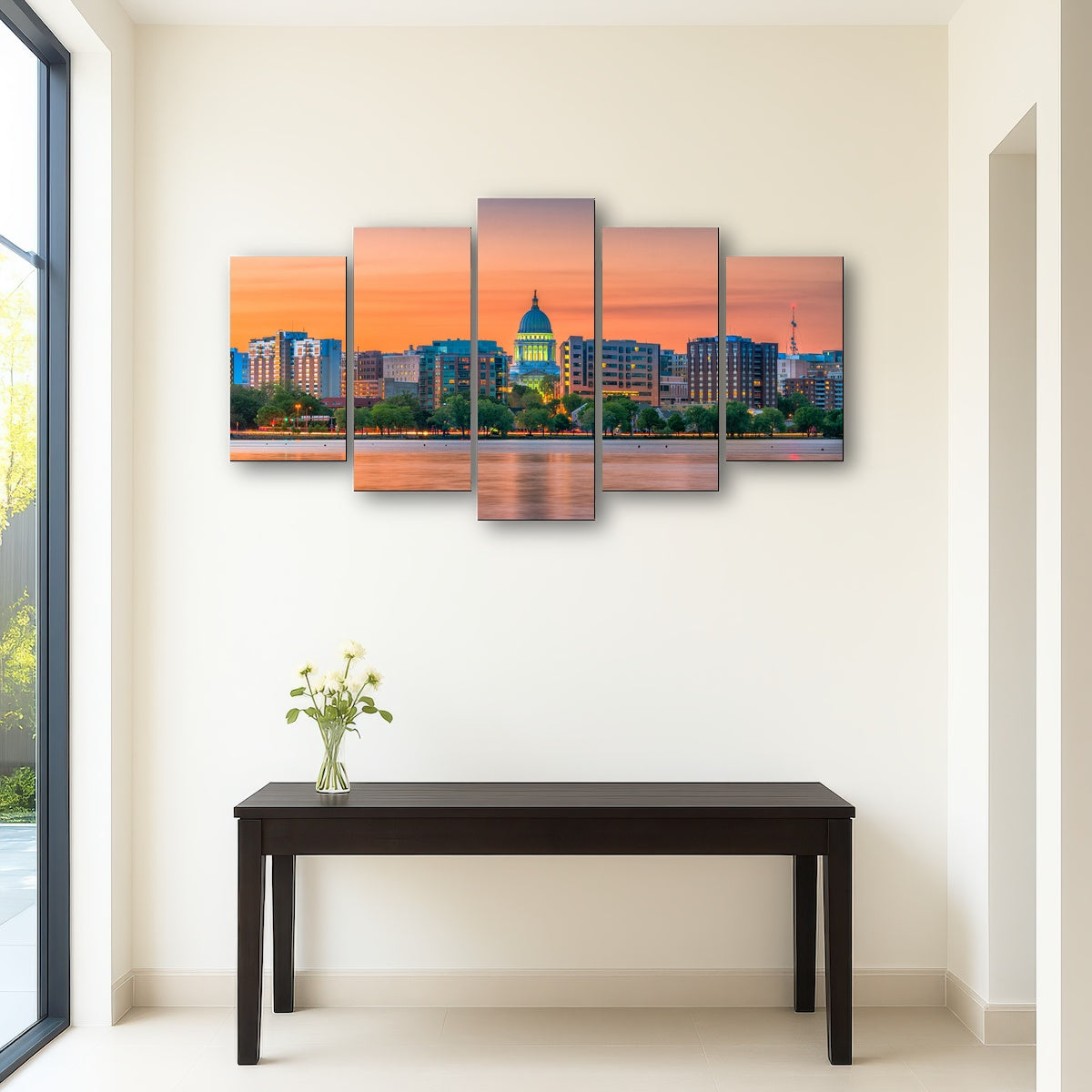 AUTO-MOCKUP ROOM | Madison Skyline At Dusk