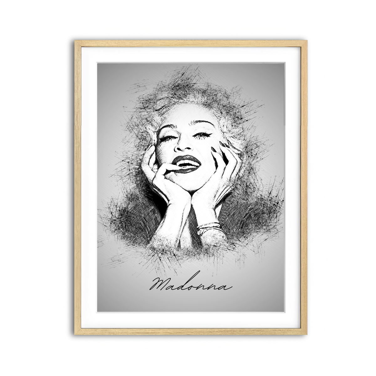 Framed Print 3x4 Natural