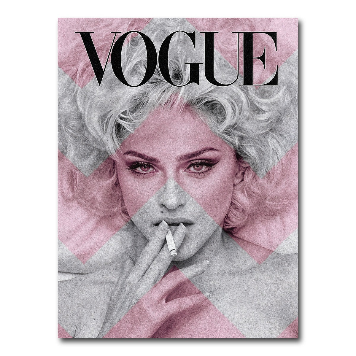 AUTO-MOCKUP WHITE | Madonna Vogue | 1 Piece | Gallery Wrap Canvas | group=3x4