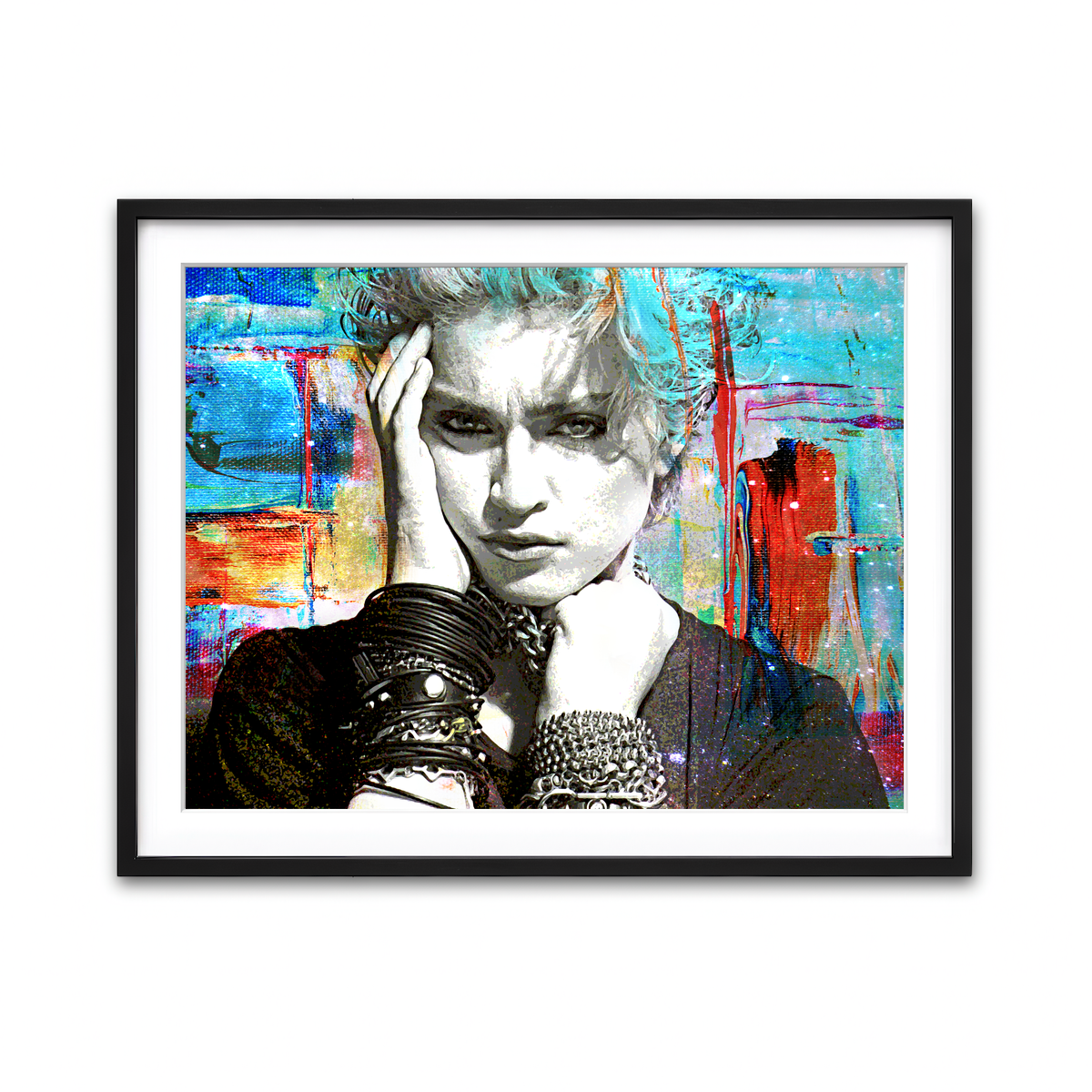 Framed Print 4x3 Black