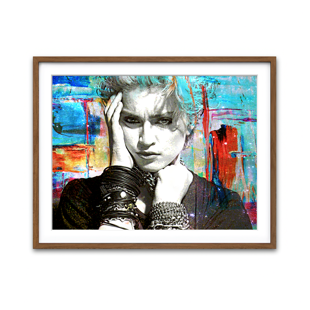 Framed Print 4x3 Walnut