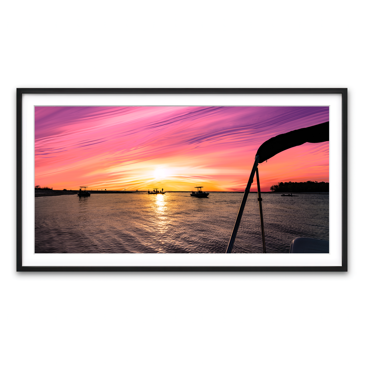 Framed Print 2x1 Black