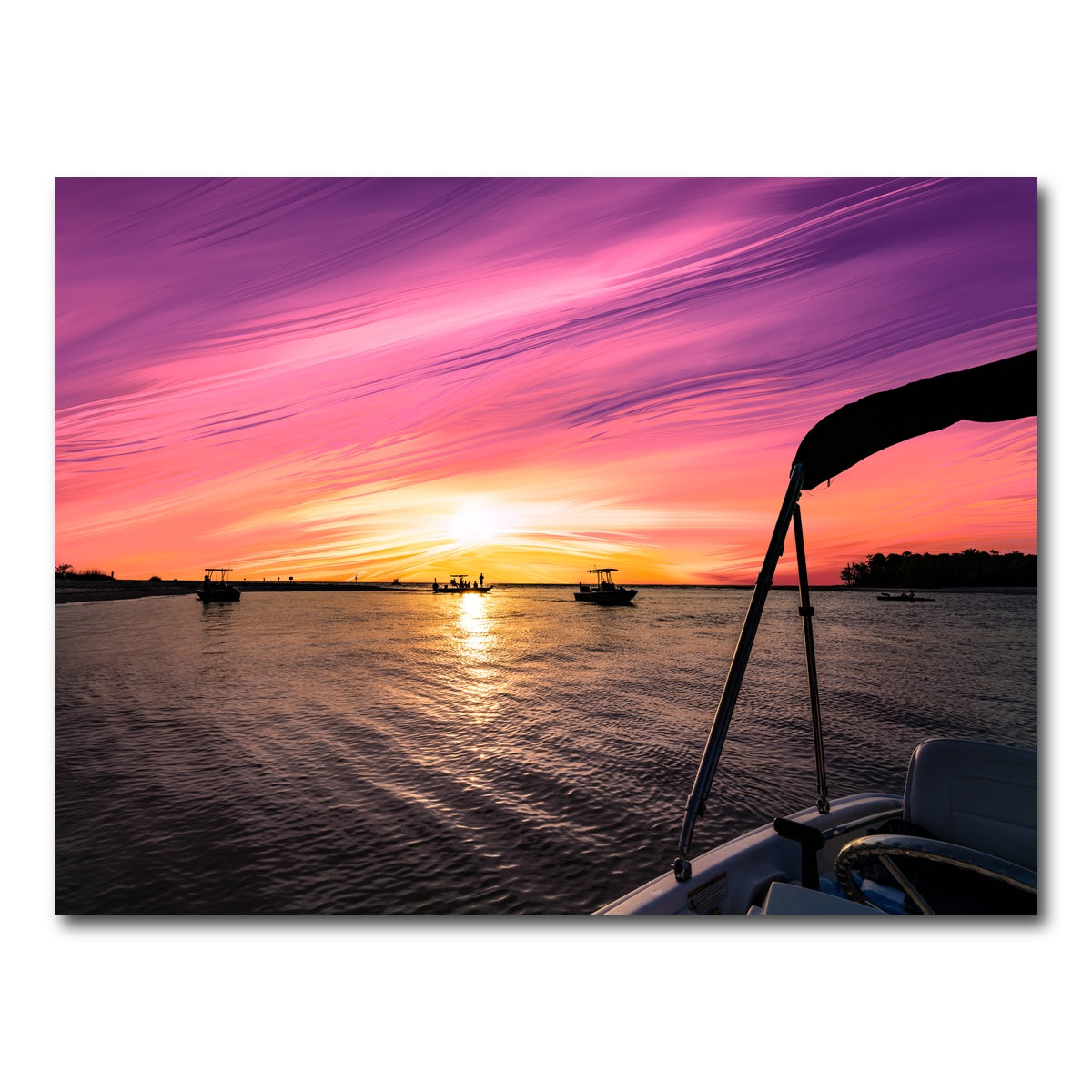 AUTO-MOCKUP WHITE | Magenta Majestic | 1 Piece | Gallery Wrap Canvas | group=4x3