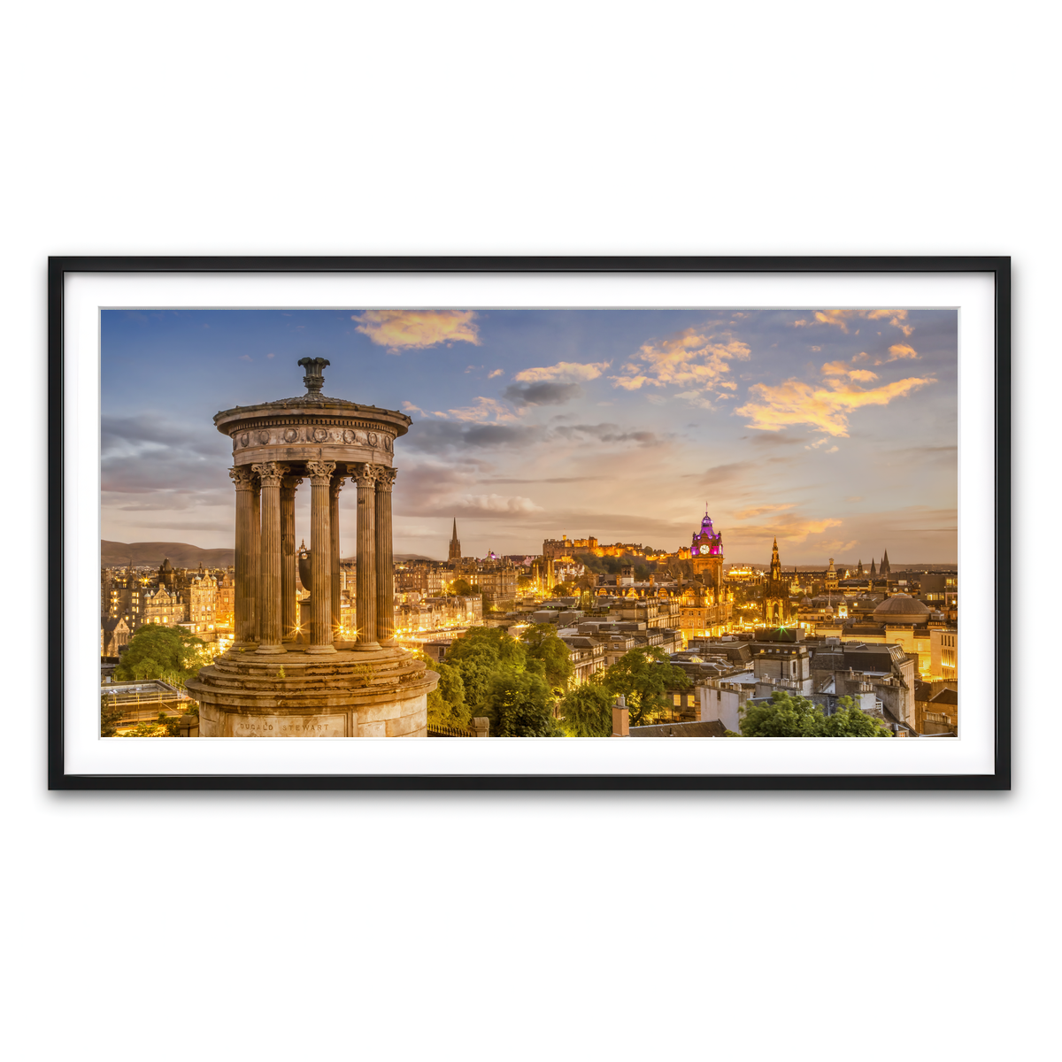 Framed Print 2x1 Black