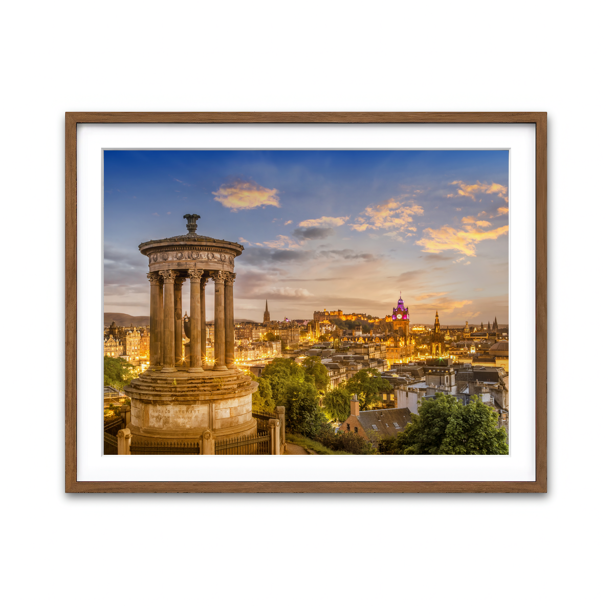 Framed Print 4x3 Walnut