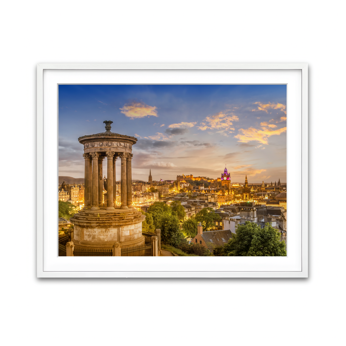 Framed Print 4x3 White