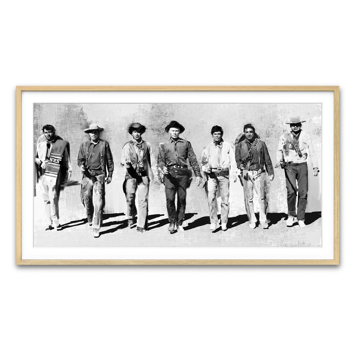 Framed Print 2x1 Natural