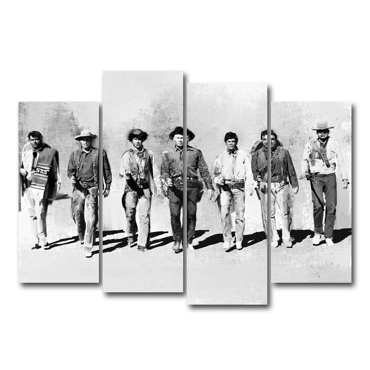 AUTO-MOCKUP WHITE | Magnificent | 4 Piece | Gallery Wrap Canvas | group=4_normal