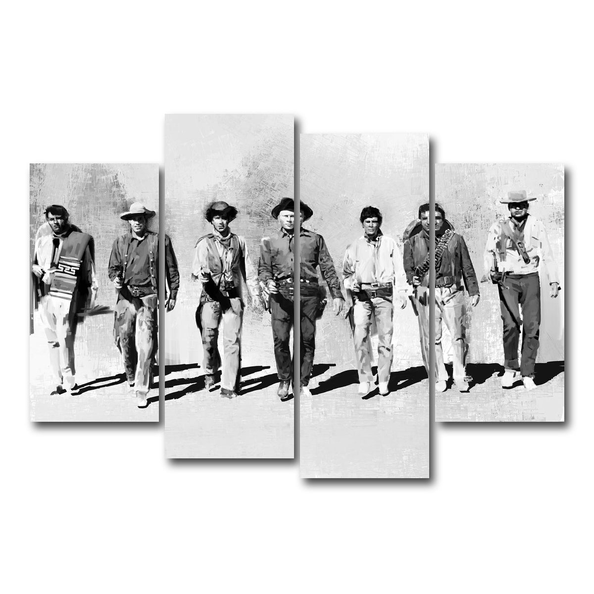 AUTO-MOCKUP WHITE | Magnificent | 4 Piece | Gallery Wrap Canvas | group=4_short