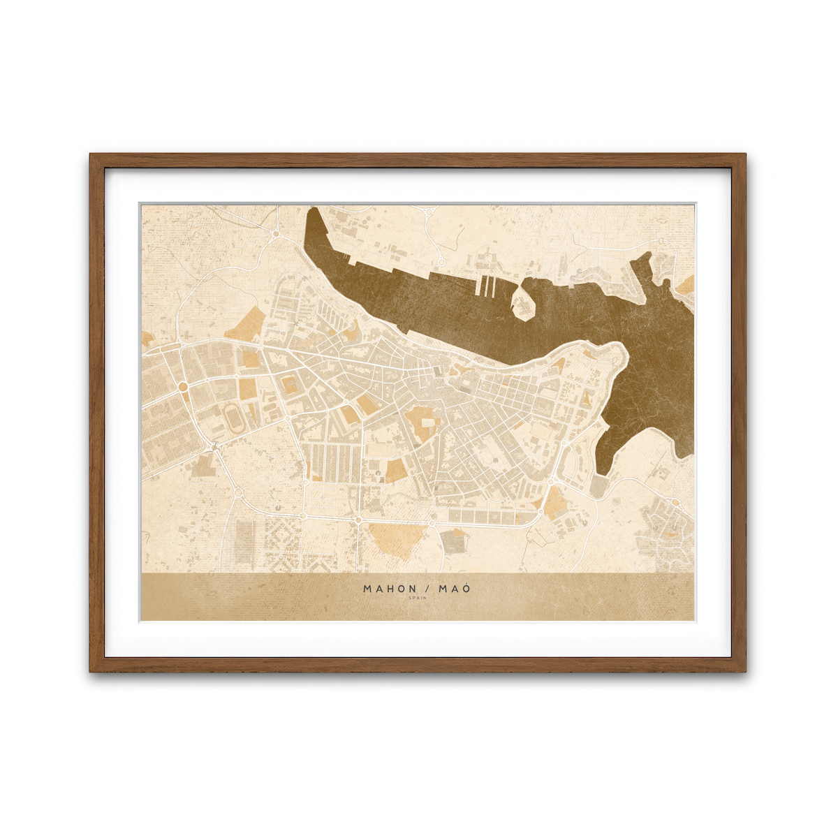 Framed Print 4x3 Walnut