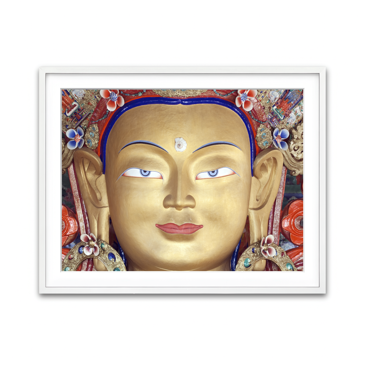 Framed Print 4x3 White