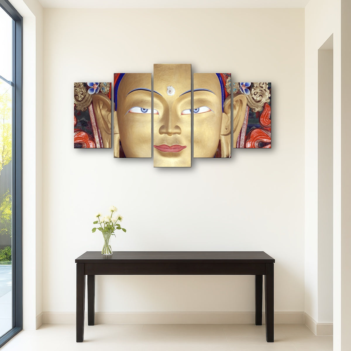 AUTO-MOCKUP ROOM | Maitreya Buddha statue