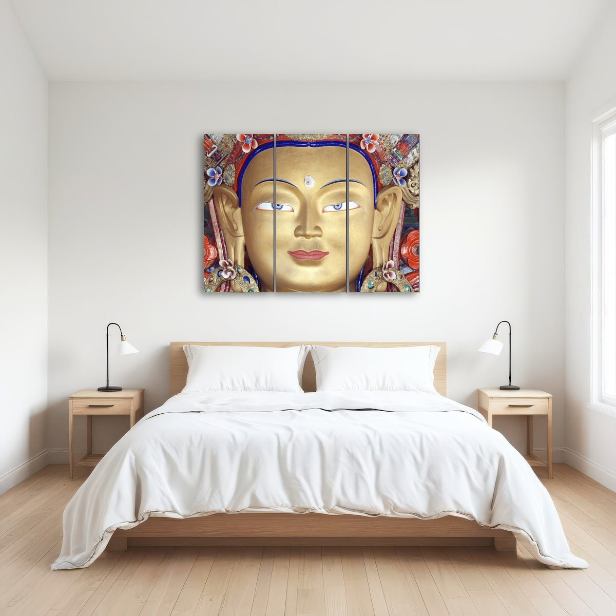 AUTO-MOCKUP ROOM | Maitreya Buddha statue