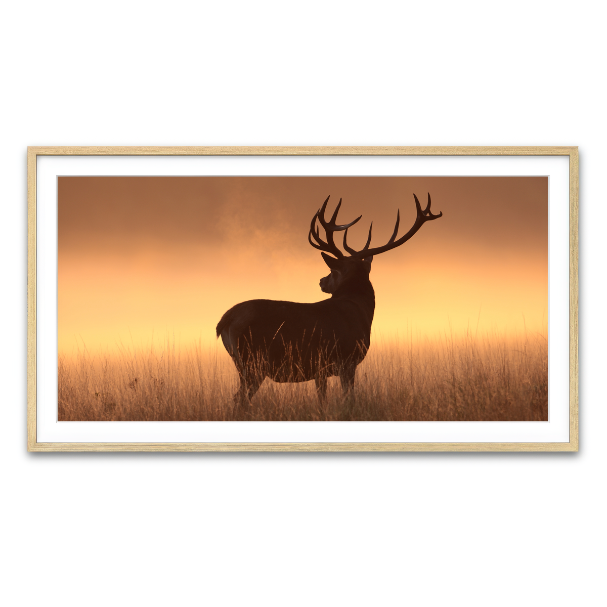 Framed Print 2x1 Natural